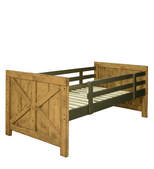 Sawyer Rustic Industrial Bunk Bed
