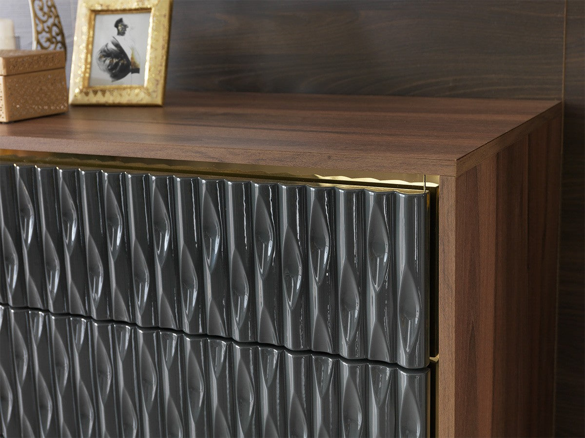 Gold Dresser (Without Mirror)