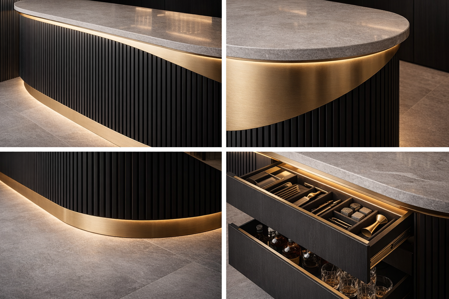 Aureon Curve Bar