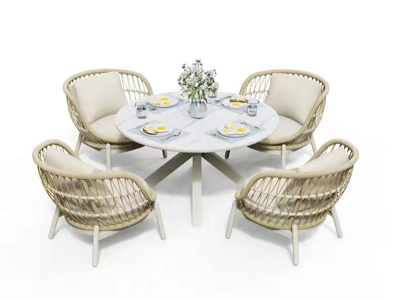The Marbella Round Dining Set