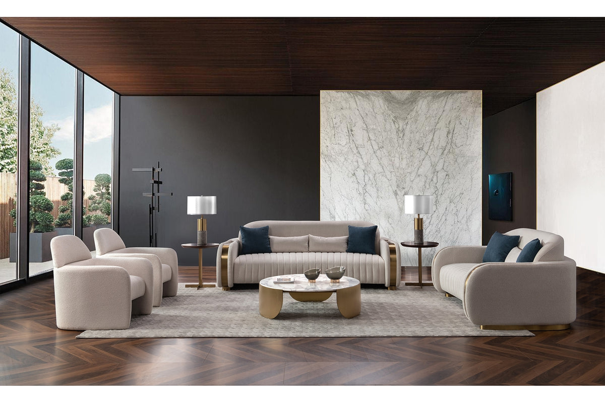Quwa (3+2+1+1) – luxury fabric sofa set by Avian Lifestyle