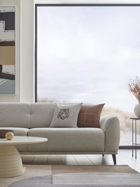 Luxury Furniture in Delhi 2026 – Avian Enza Home Brown Leather & Turkish Marble Under ₹6 Lakh
