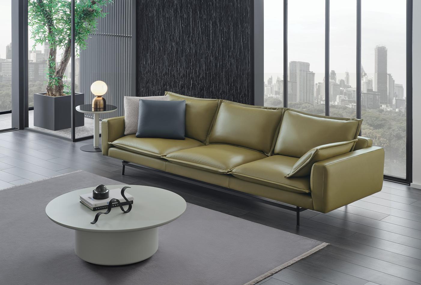 Luxury Sofa Set Delhi 2026 – Avian Enza Home Brown Leather Sets Under ₹3 Lakh with Free 3D