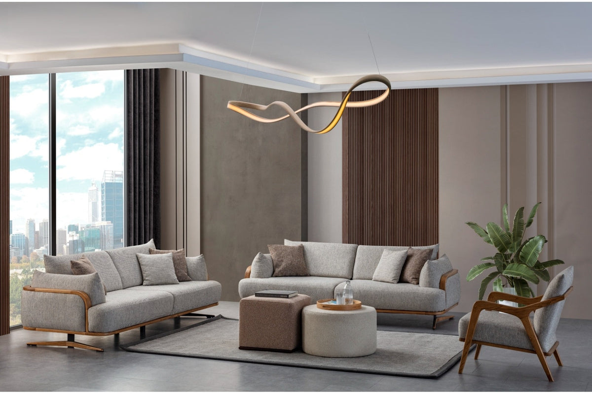 Sofa upholstery guide India - boucle velvet performance fabric and leather comparison
