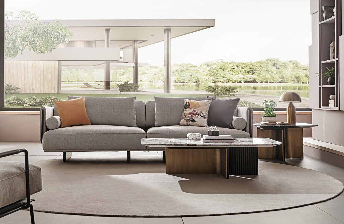 Luxury sofa in a contemporary Avian Lifestyle interior, illustrating recliner sofa planning and comfort