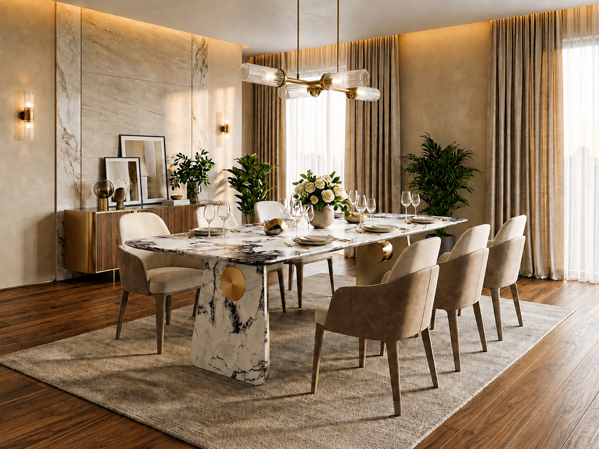 Best Dining Table Designs 2026: Luxury Dining Table Trends for Delhi NCR Homes