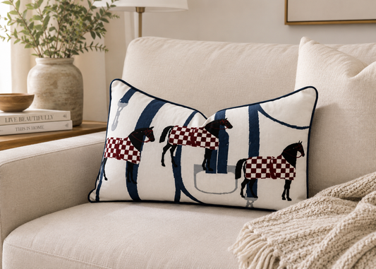 The Polo Club Aesthetic: Styling Your Home with Luxury Equestrian & Horse Cushions