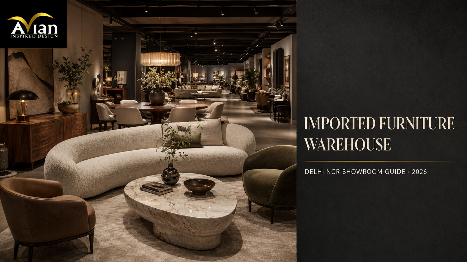 Imported Furniture Warehouse in Delhi NCR: Showroom Buying Guide 2026