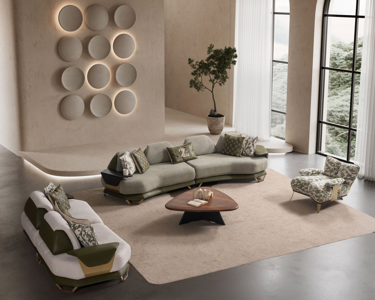 The Emerald Era: Why Architectural Green Sofas Are Dominating Delhi NCR’s Luxury Living Rooms