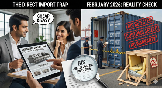 The "Direct Import" Trap: Why Buying Furniture from China is Risky in 2026