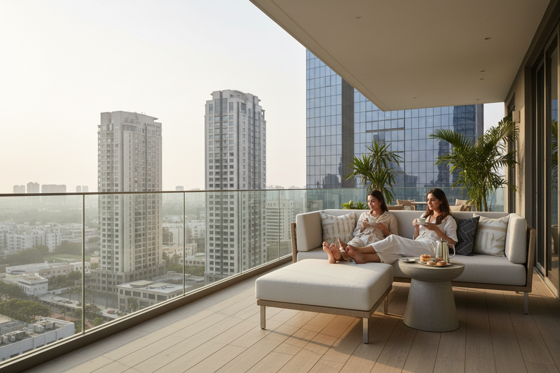 The "Sky Lounge" Upgrade: Why Your Balcony Deserves Luxury Furniture This Summer