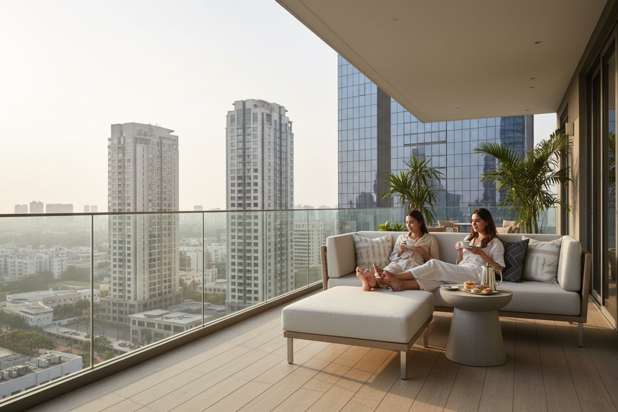 The "Sky Lounge" Upgrade: Why Your Balcony Deserves Luxury Furniture This Summer