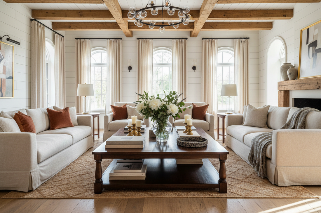 Luxury Center Tables & Coffee Tables: The Art of the 'Conversation Starter'