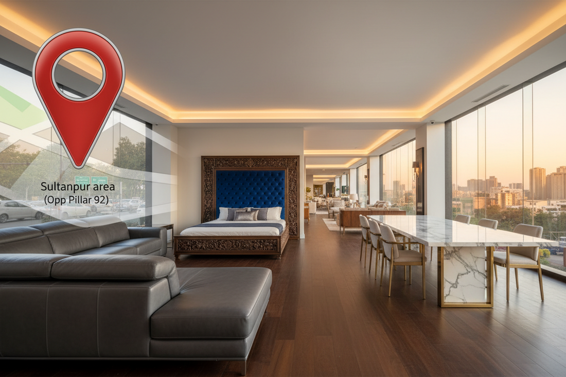 Best Imported Furniture Store Near Me: MG Road Gurgaon & Sultanpur Showrooms for Delhi NCR Buyers (2026 Guide)