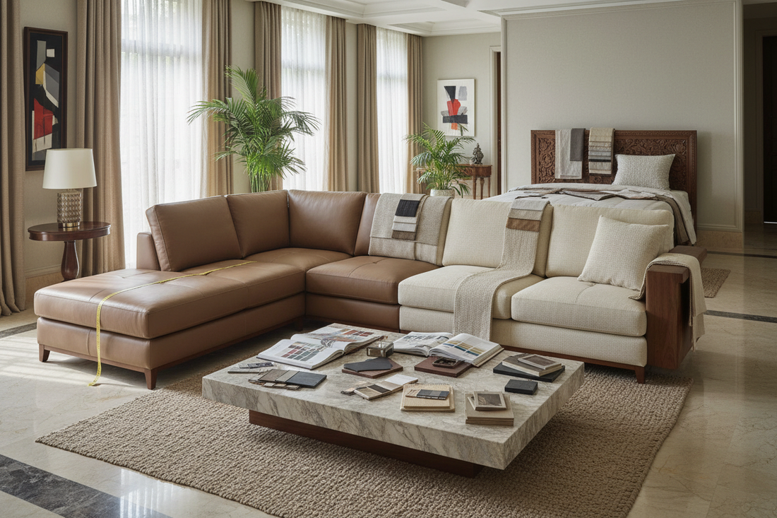 Custom Luxury Furniture Delhi: Bespoke Modifications on Imported Bases at MG Road & Sultanpur (2026 Guide)