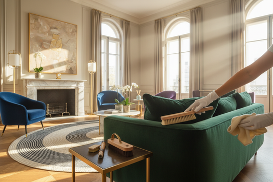 How to Clean a Velvet Sofa? (Hint: You Shouldn't Have To)
