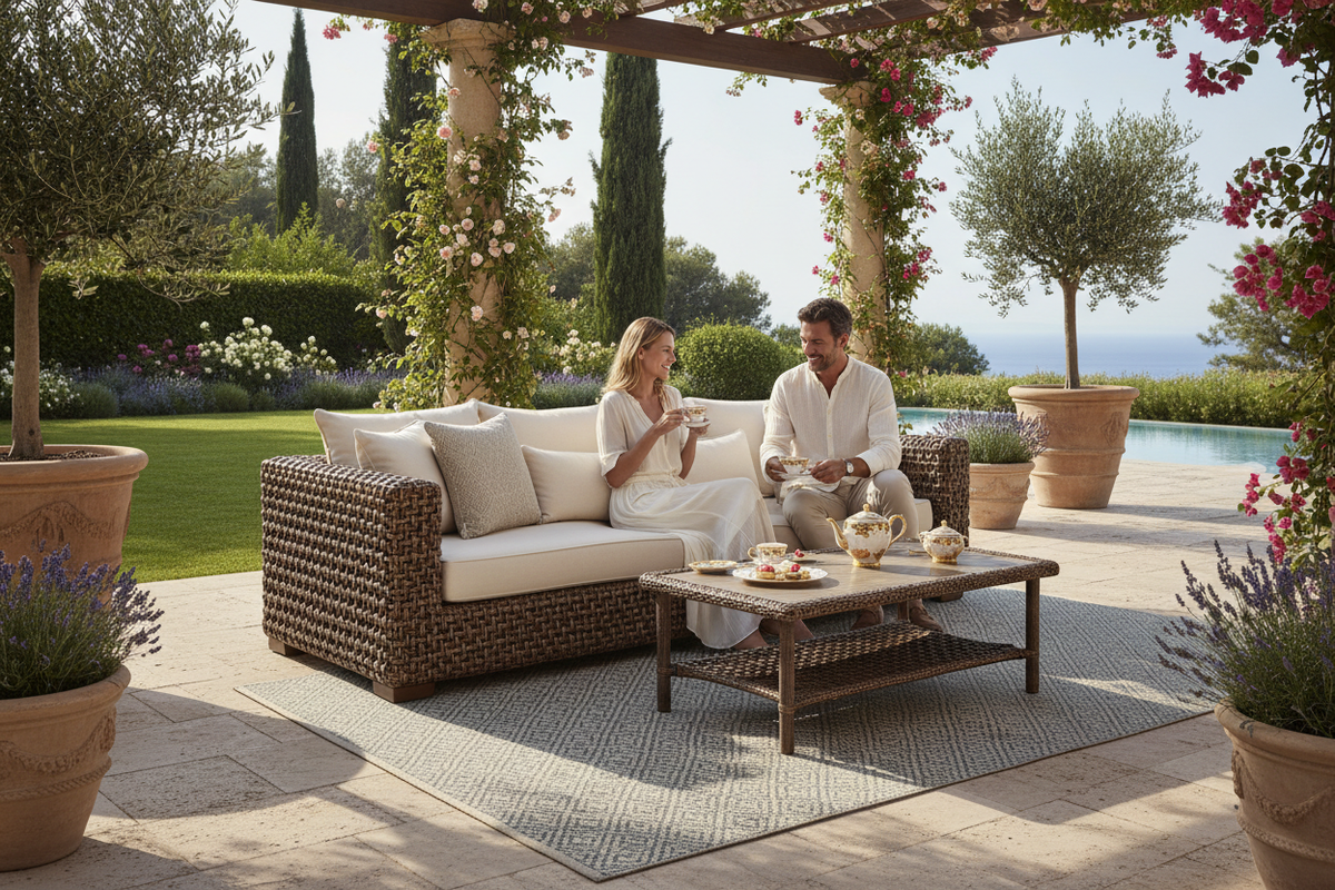 The #1 Outdoor Trend of 2026: Why Delhi is Switching to "Braided Rope" Furniture