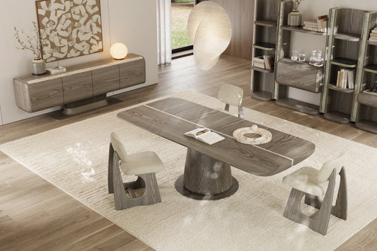 Top Luxury Dining Table Trends for 2025 – Marble, Wood & Modern Designs for Delhi Homes