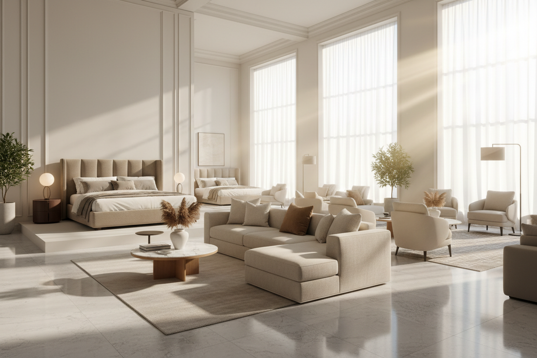 How Neutral Tones Dominate Gurgaon Luxury Homes – The MG Road Colour Palette Guide 2025