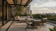 Outdoor Sofa Materials for Delhi Weather: Heat, Dust, UV & Monsoon Guide