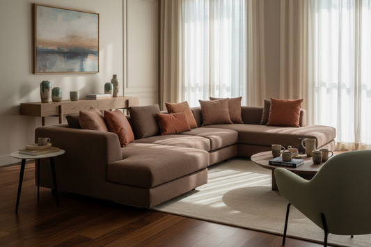 Sofa Color Trends 2025 Gurgaon – Enza Home Global Palettes x Avian Lifestyle Monsoon-Proof Fabrics