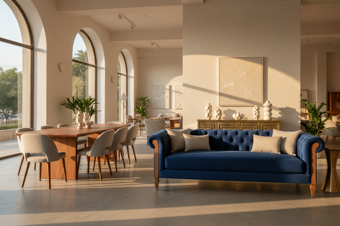 MG Road Gurgaon Furniture Market 2025 | Imported Luxury Leader Avian Lifestyle Enza Home Gurugram