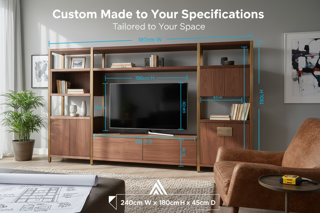 Custom Made Furniture Delhi – From Sketch to Home in 45 Days (Avian’s Indian + Imported Hybrid Process 2025)