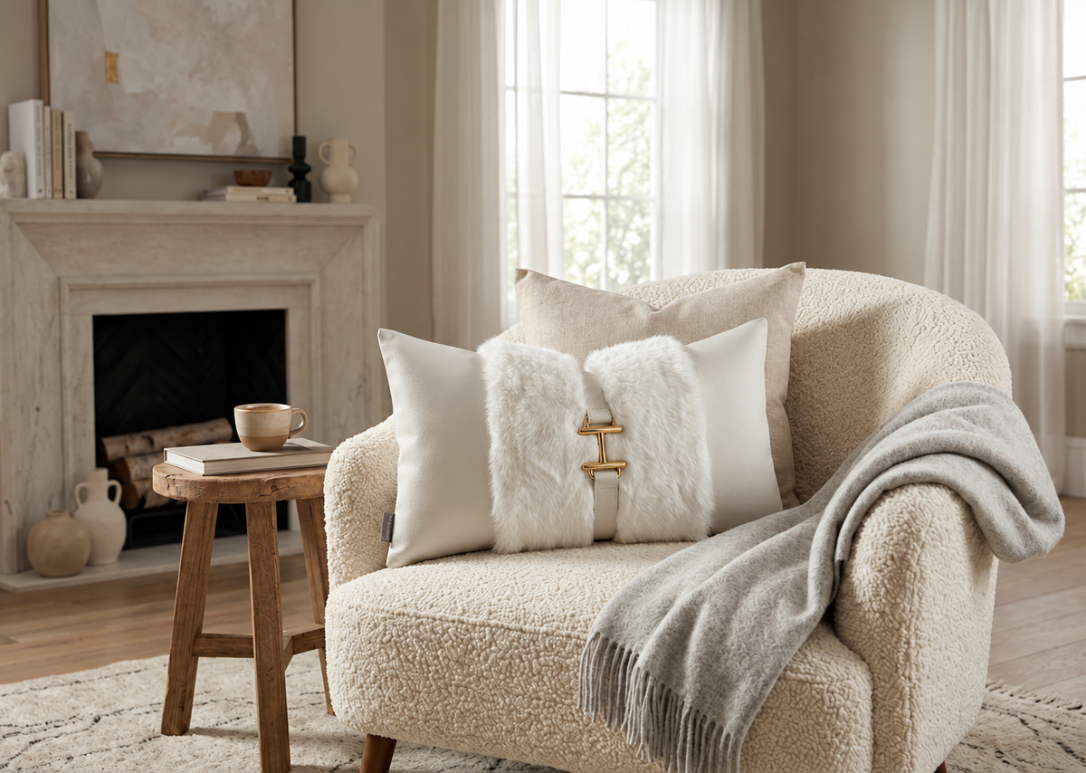 Aveline Buckle Cushion