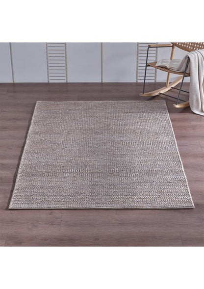 Terraco light brown handwoven jute carpet by Avian Lifestyle