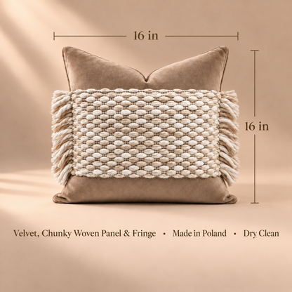 Saharan Fringe Cushion