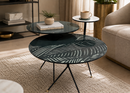 Art Coffee Table (set of 3)