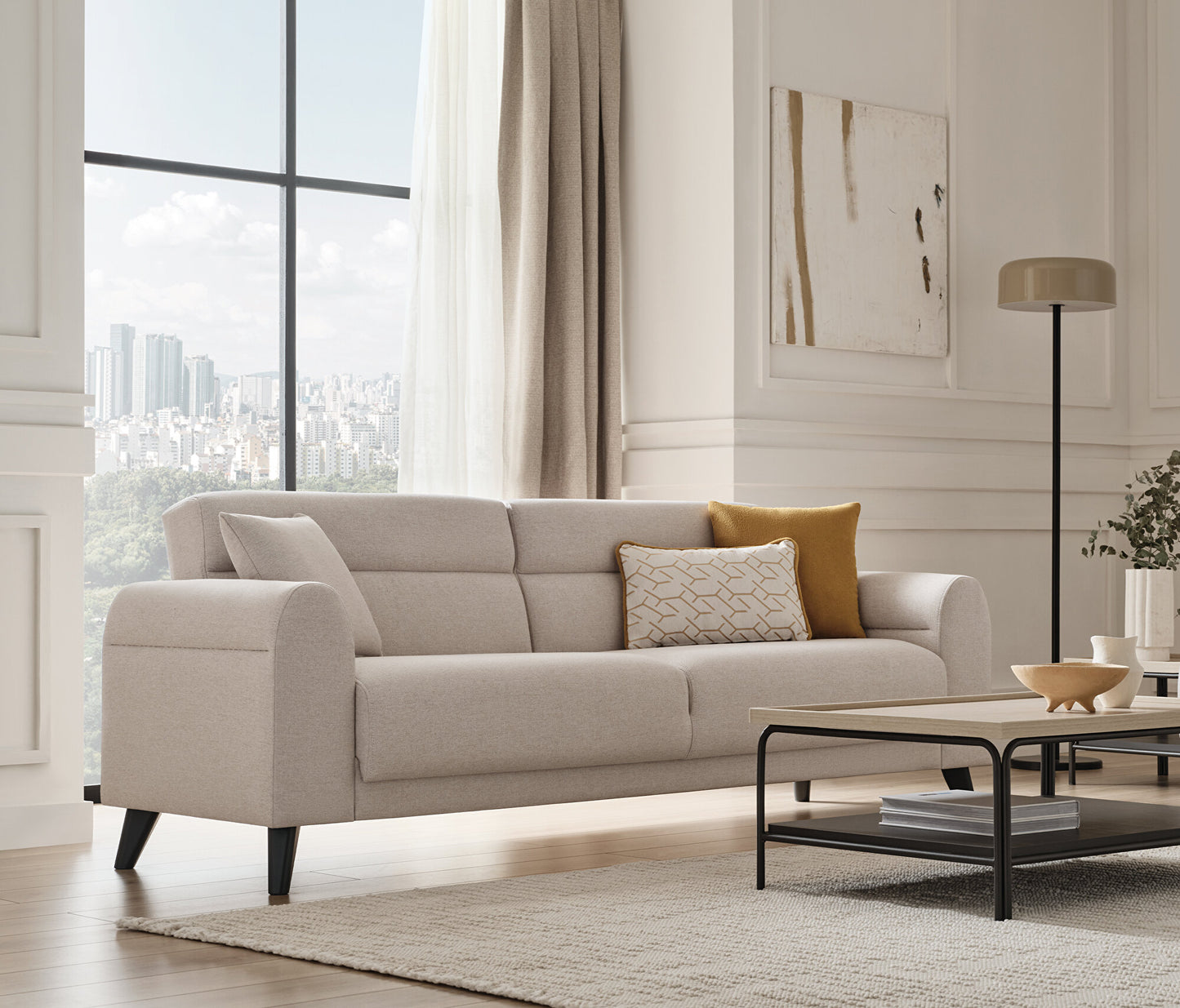 Paloma Sleeper Sofa with Storage by Enza Home