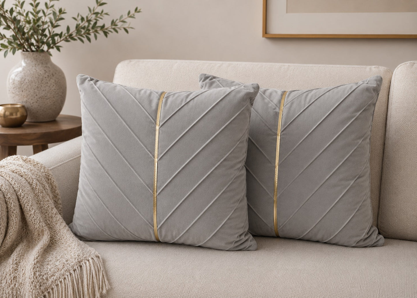 Aurelian Grey Duo (Set of 2)