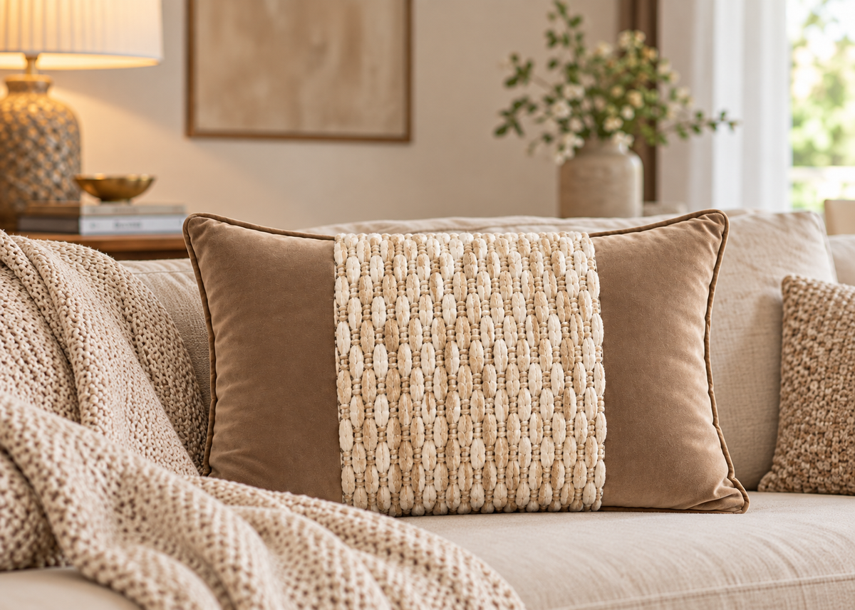 Marlow Knit Lumbar Cushion