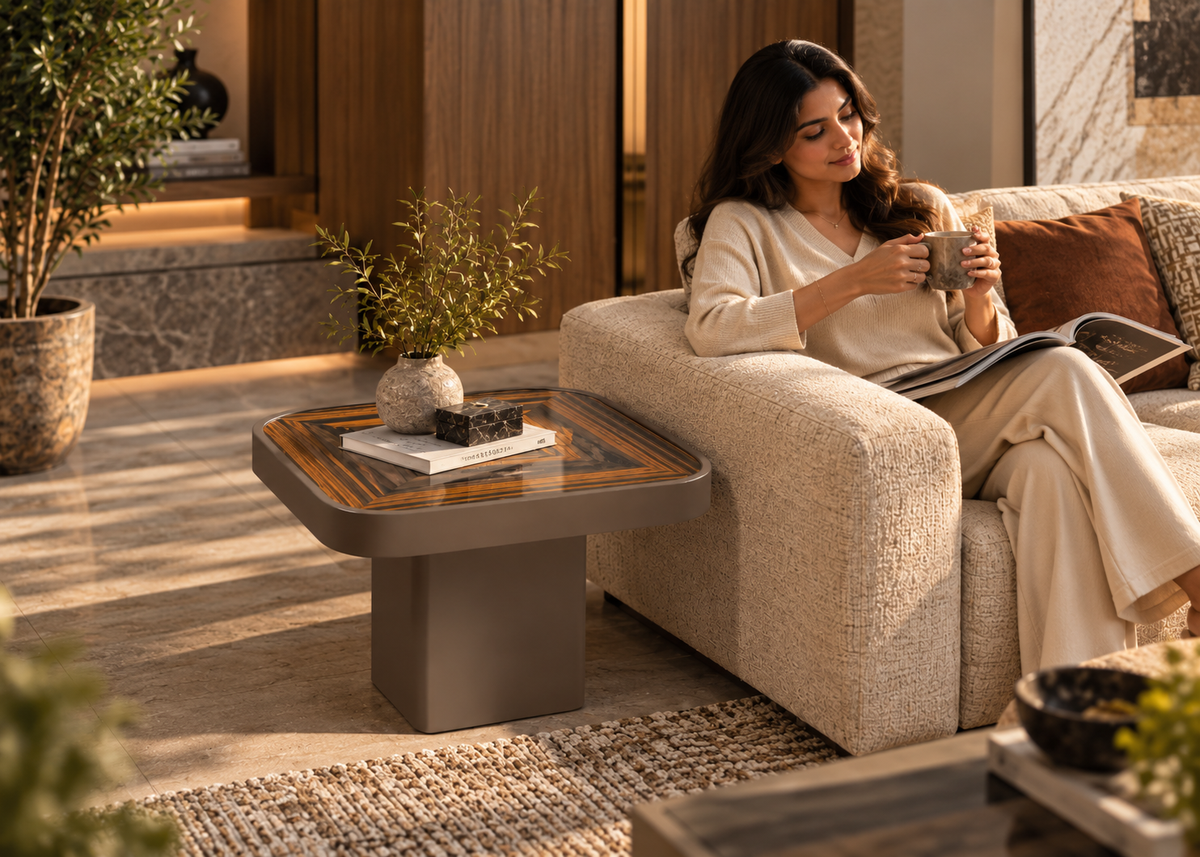 Marquetta Side Table