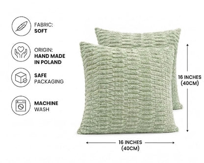 Sage Waffle Weave (Set of 2)