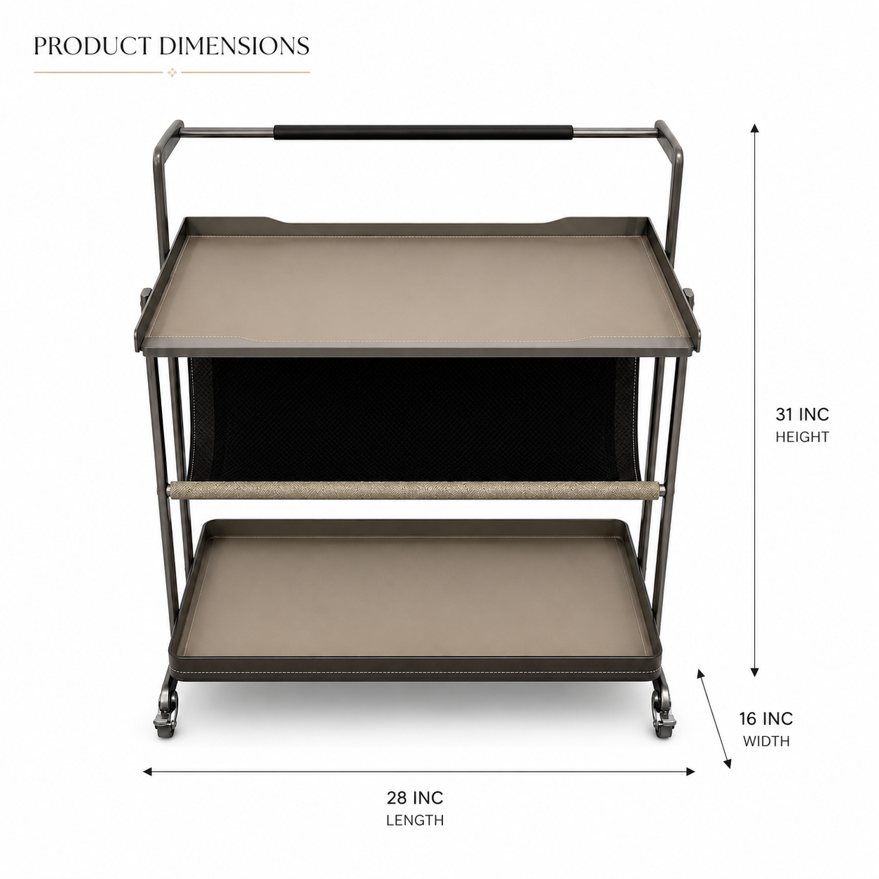 Equus Signature Bar & Service Trolley