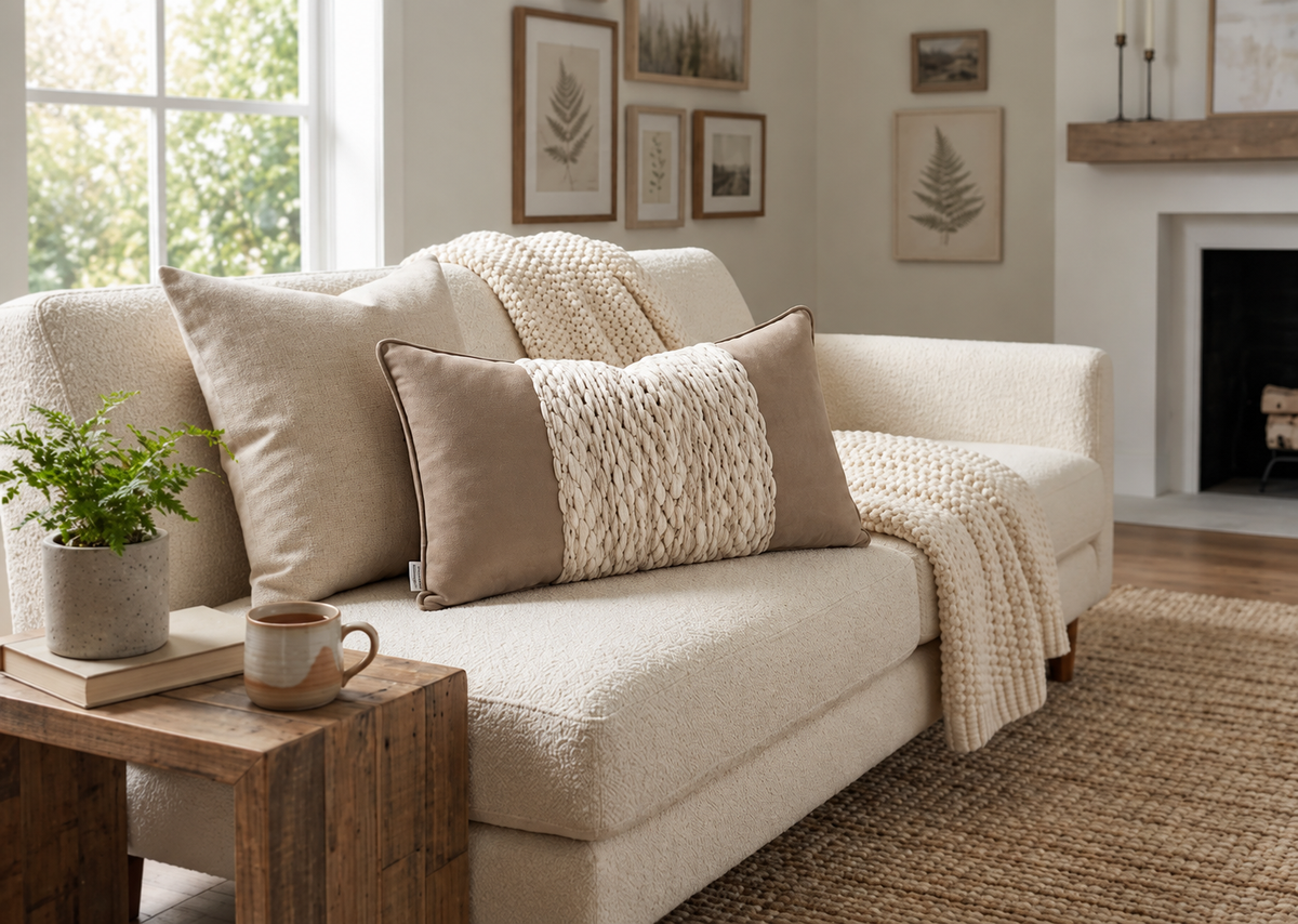 Marlow Knit Lumbar Cushion