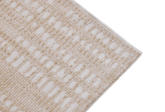 Lumo beige modern polyester carpet by Avian Lifestyle