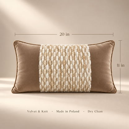 Marlow Knit Lumbar Cushion