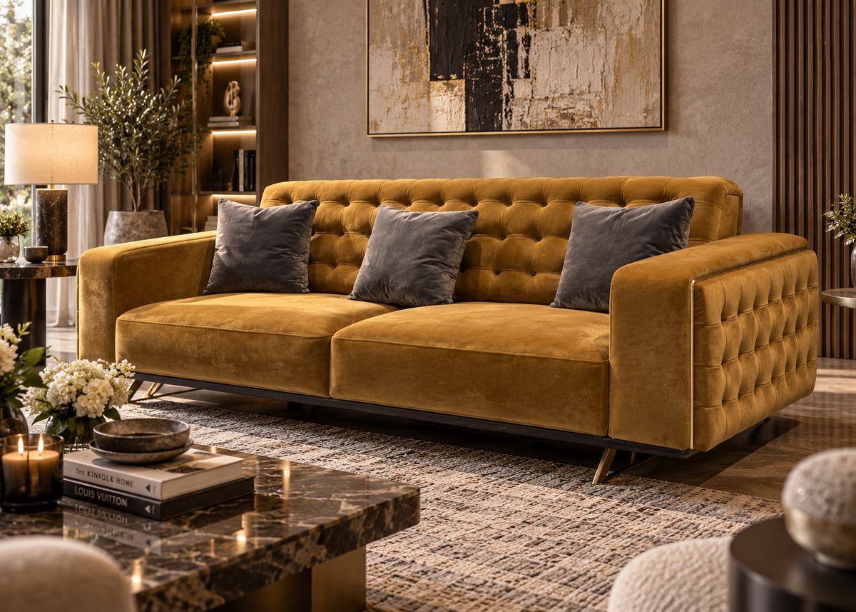Shearling Sofa