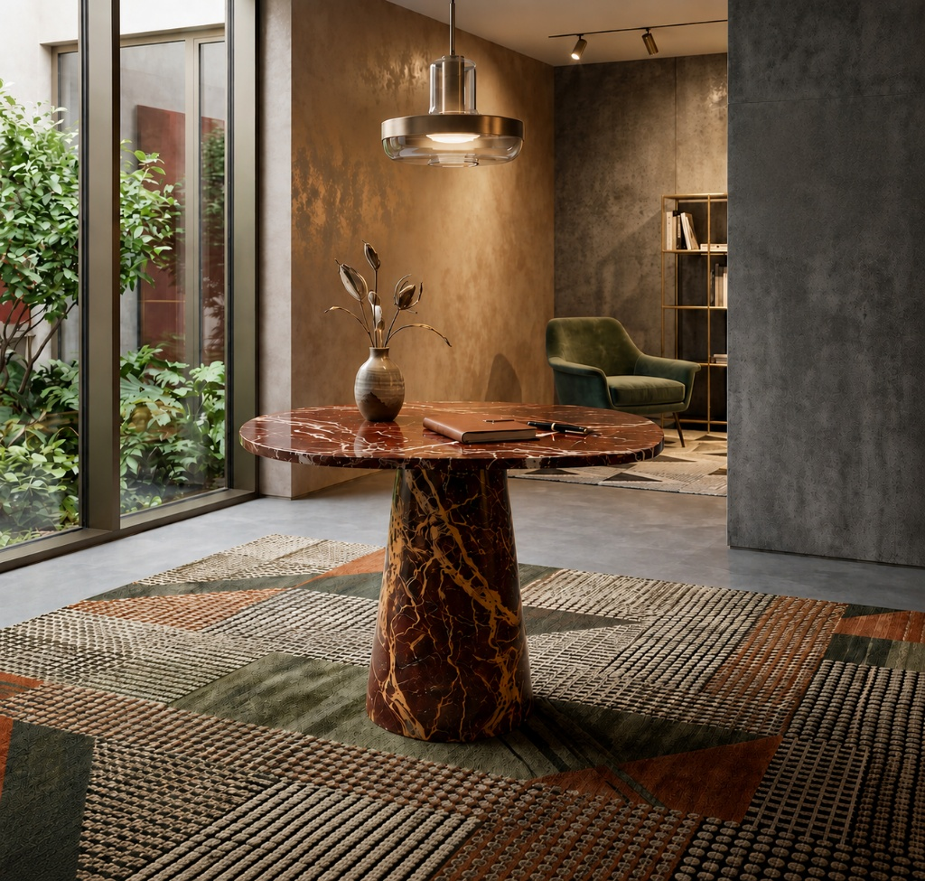 Red Foyer Table