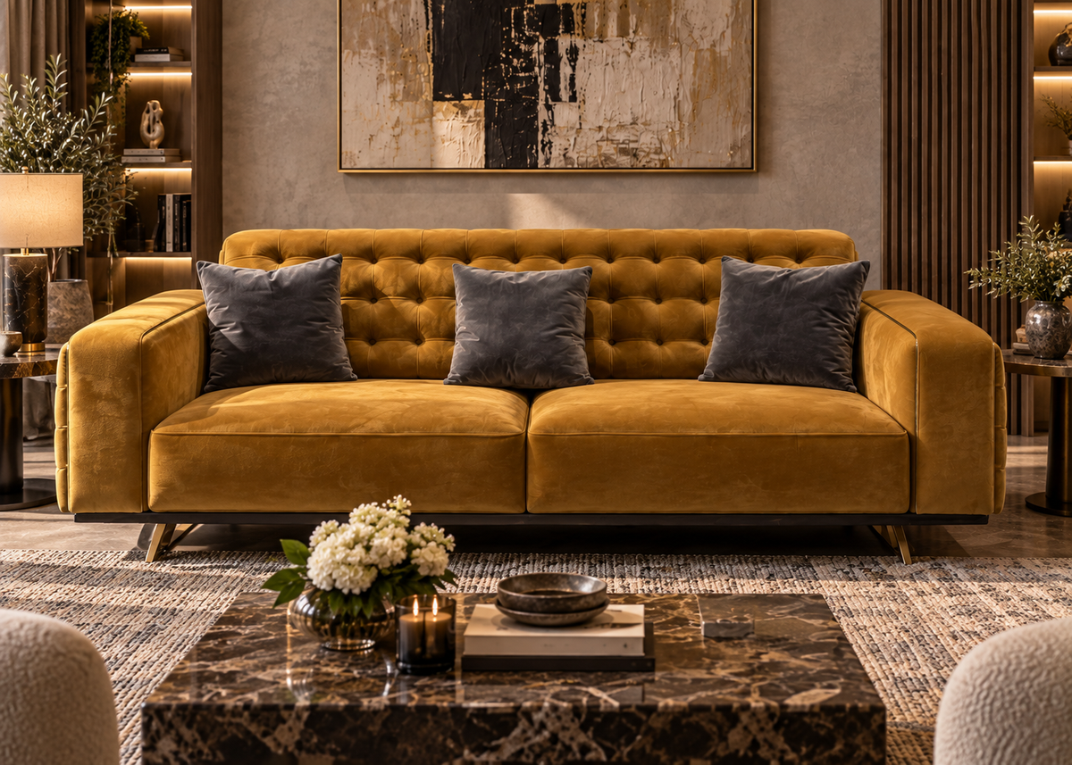 Shearling Sofa