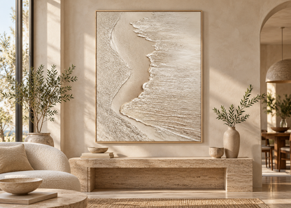 Ebb 3D Textured Wall Art