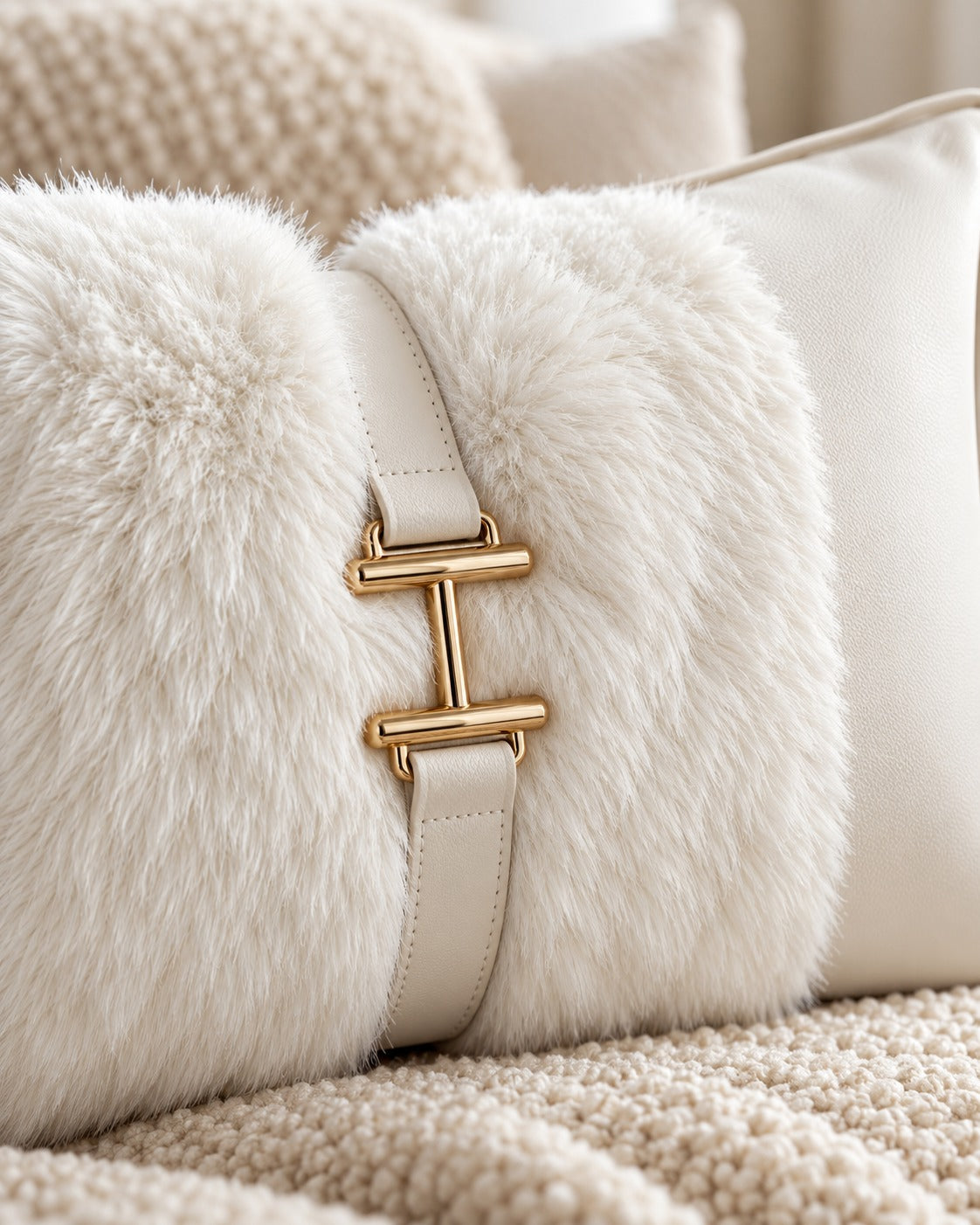 Aveline Buckle Cushion