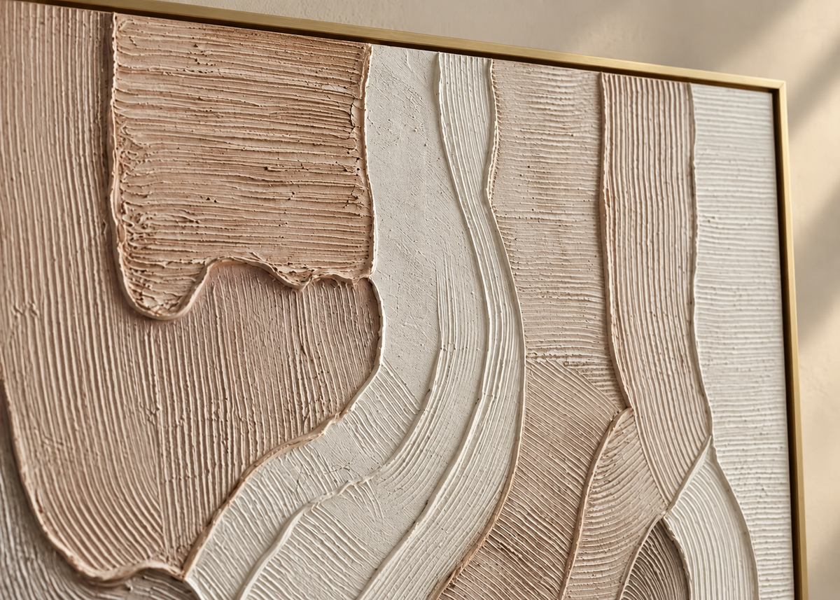 Terra Drift Abstract Canvas