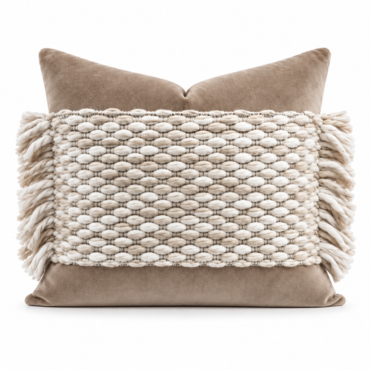 Saharan Fringe Cushion