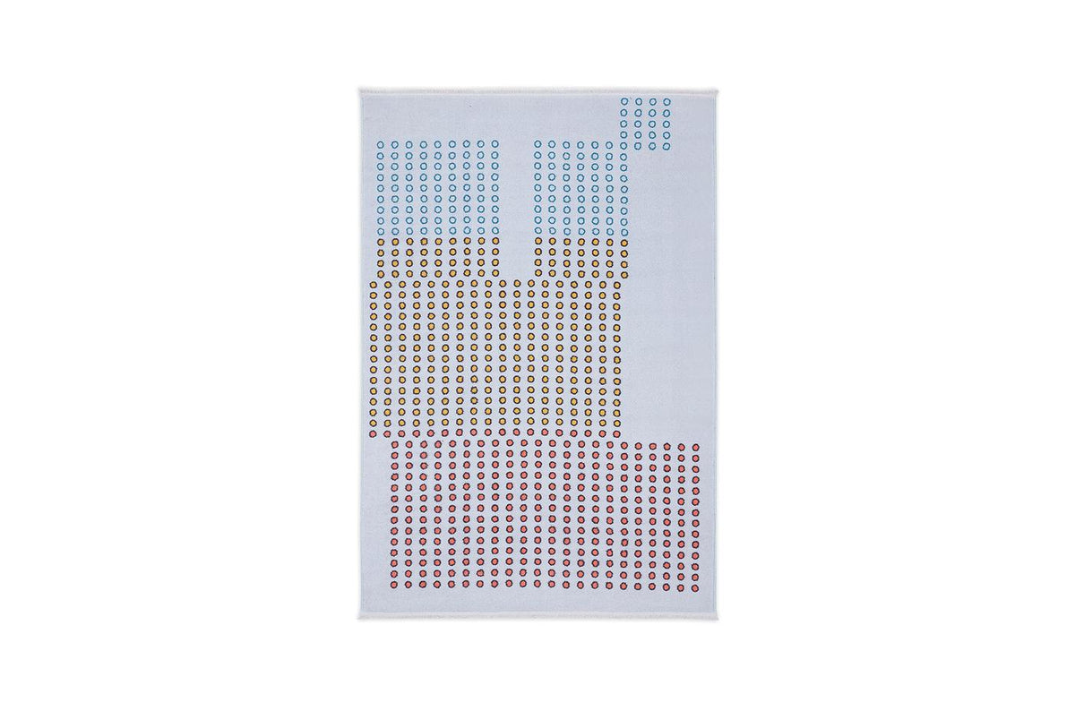 Talia grey multicolour modern carpet by Avian Lifestyle