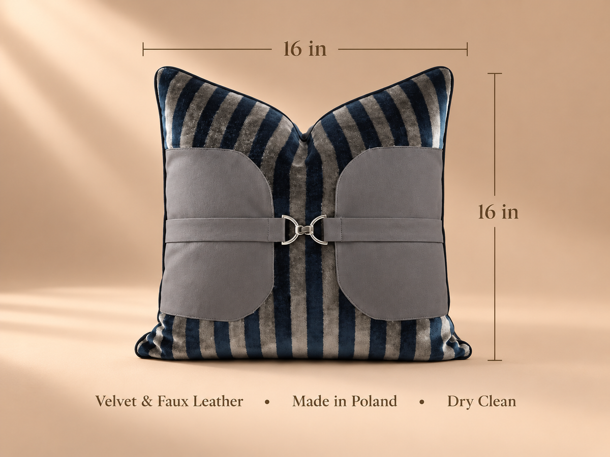 Sterling Girth Stripe Cushion
