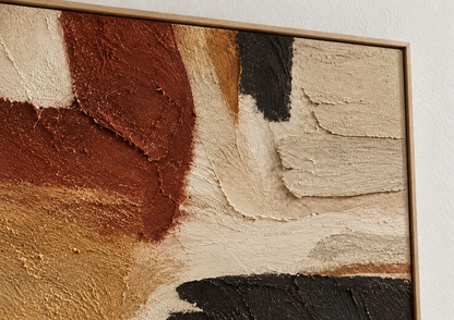 Ochere Abstract Painting